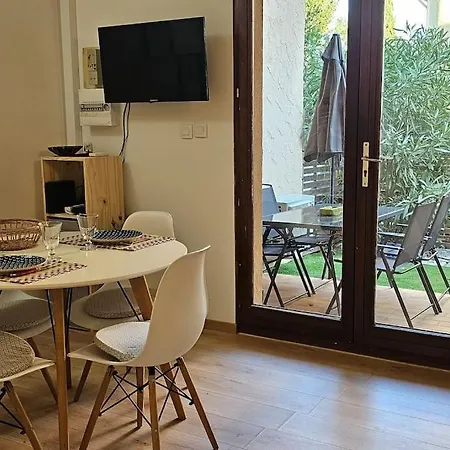 Le Serenite -clim-wifi-proche Centre Ville-plages Appartamento *